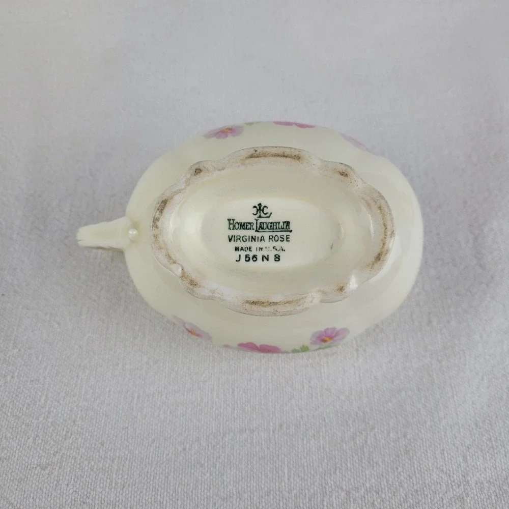 Homer Laughlin‎ Virginia Rose Creamer